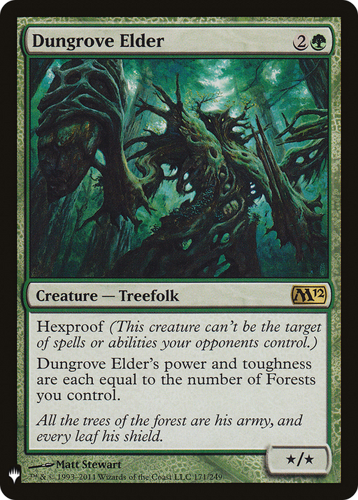 Dungrove Elder (LIST-171) [Mystery Booster] The List MTG Single Wizards of the Coast