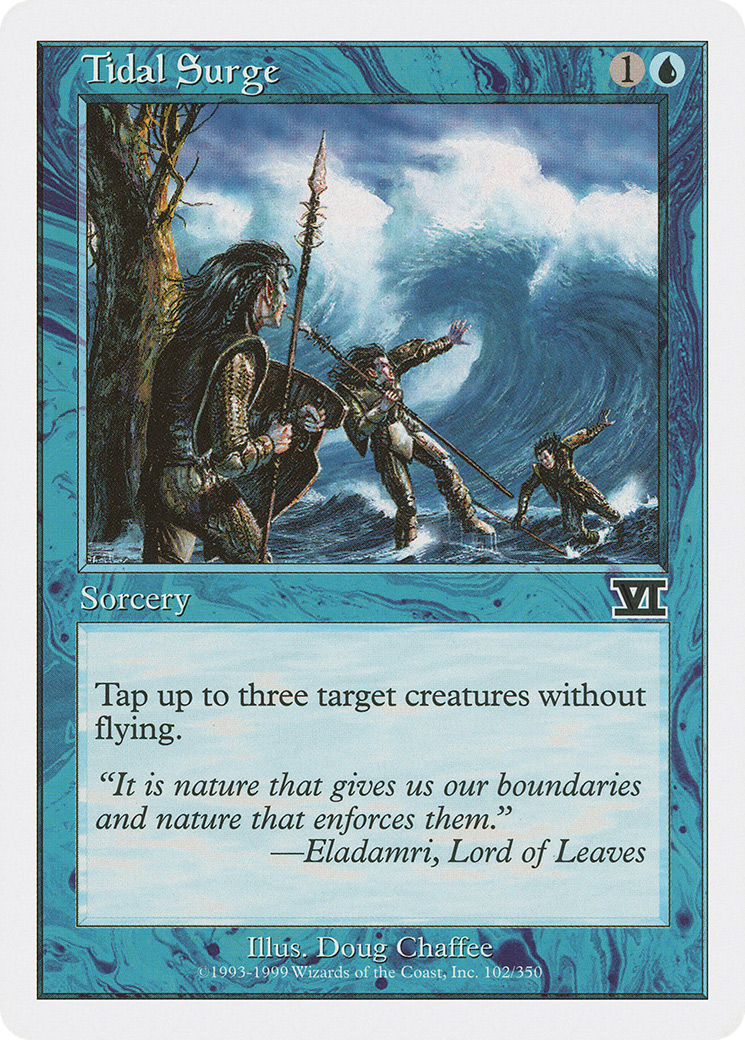 Tidal Surge (6ED-102) [Classic Sixth Edition] MTG Single Wizards of the Coast