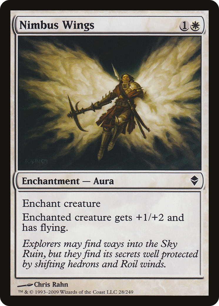 Nimbus Wings (ZEN-028) [Zendikar] Foil MTG Single Wizards of the Coast