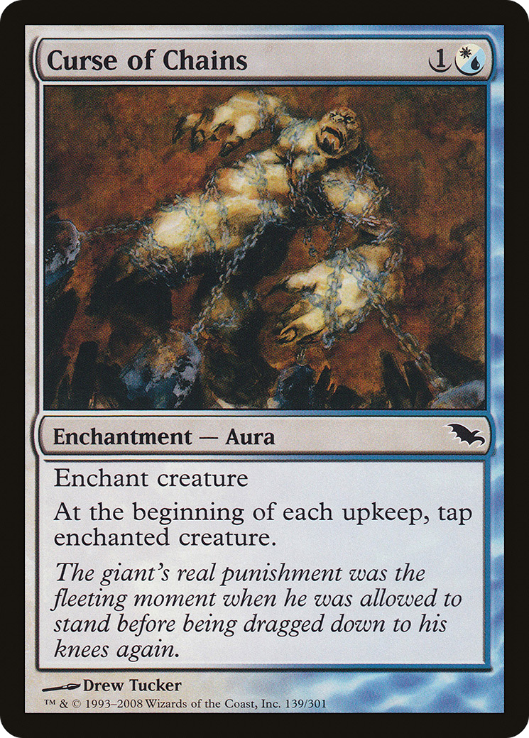 Curse of Chains (SHM-139) [Shadowmoor] MTG Single Wizards of the Coast