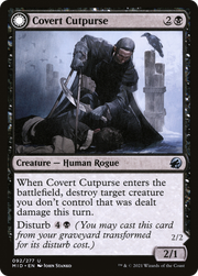Covert Cutpurse (MID-092) [Innistrad: Midnight Hunt] MTG Single Wizards of the Coast