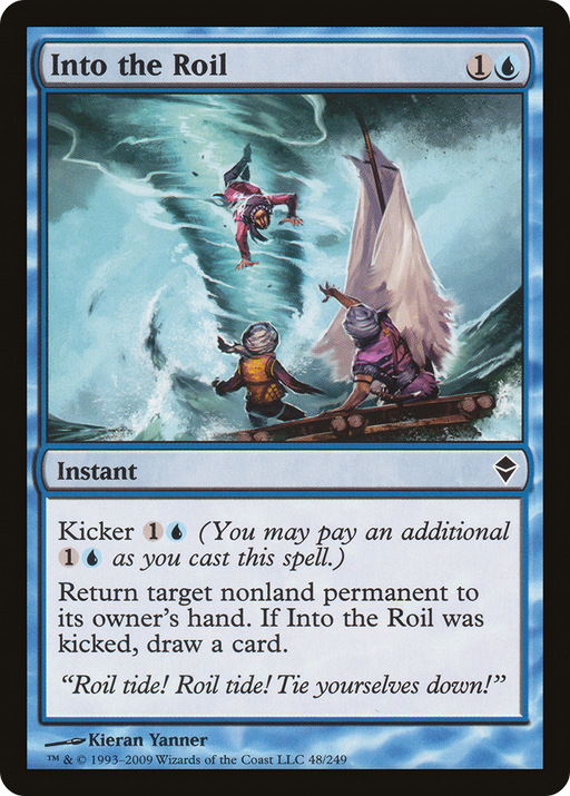 Into the Roil (ZEN-048) [Zendikar] Foil MTG Single Wizards of the Coast