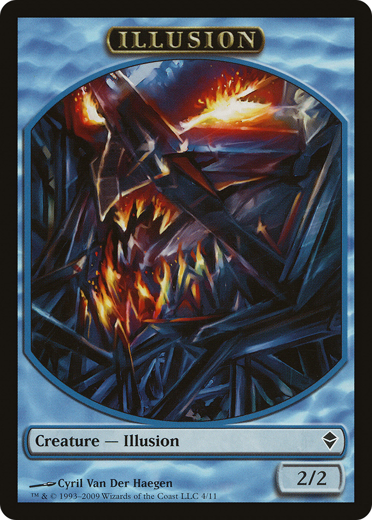 Illusion (ZEN-004) [Tokens] Zendikar Tokens MTG Single Wizards of the Coast