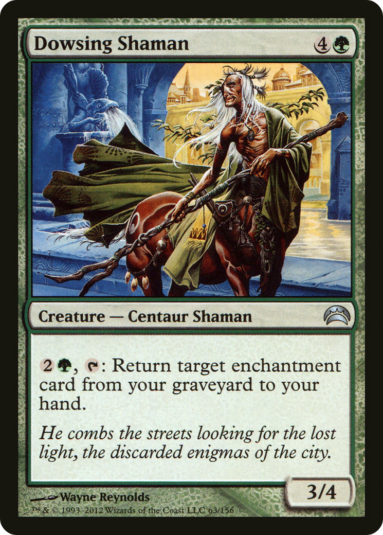 Dowsing Shaman (PC2-063) [Misc] Planechase 2012 Foil MTG Single Wizards of the Coast