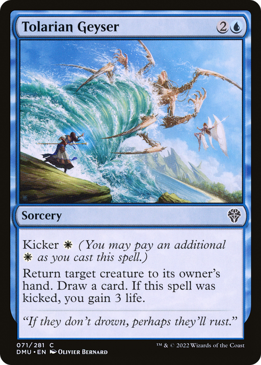 Tolarian Geyser (DMU-071) [Dominaria United] MTG Single Wizards of the Coast