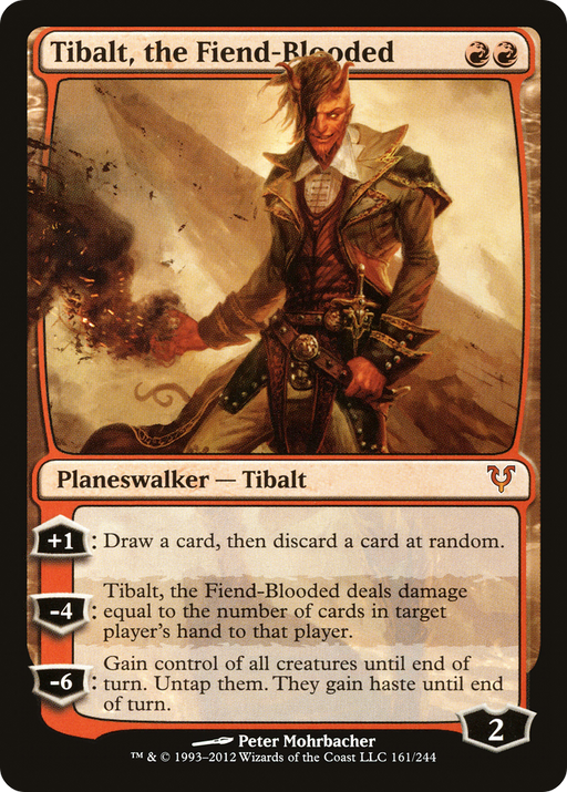 Tibalt, the Fiend-Blooded (AVR-161) [Avacyn Restored] MTG Single Wizards of the Coast