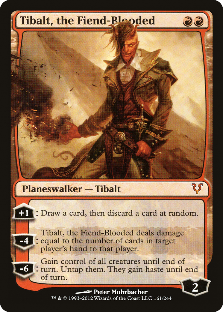 Tibalt, the Fiend-Blooded (AVR-161) [Avacyn Restored] Foil MTG Single Wizards of the Coast