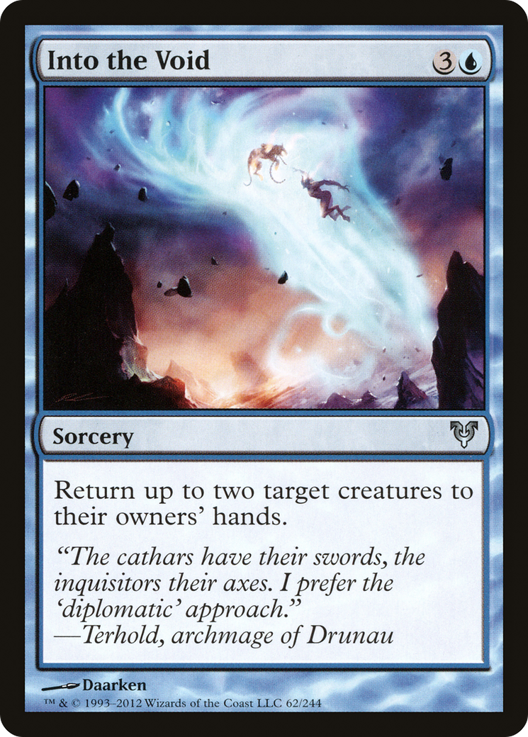 Into the Void (AVR-062) [Avacyn Restored] Foil MTG Single Wizards of the Coast