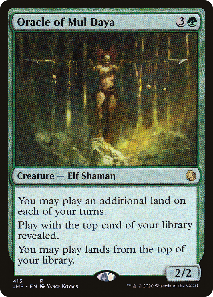 Oracle of Mul Daya (JMP-415) [Jumpstart] MTG Single Wizards of the Coast