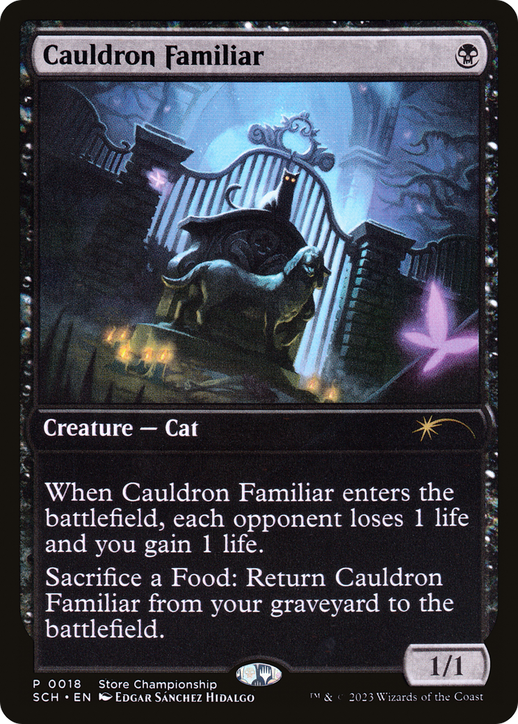 Cauldron Familiar (GAME-018) [Misc] Store Championships MTG Single Wizards of the Coast