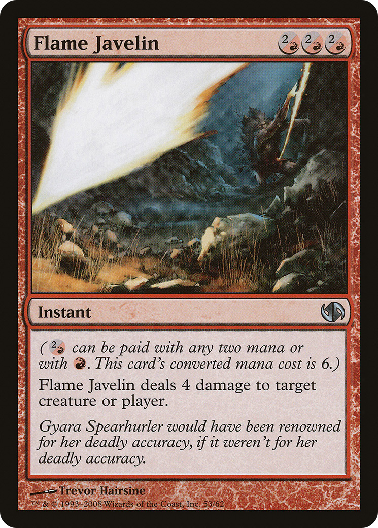 Flame Javelin (DD2-053) [Misc] Duel Decks: Jace vs. Chandra MTG Single Wizards of the Coast