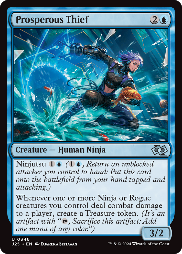 Prosperous Thief (-346) [Foundations Jumpstart] MTG Single Wizards of the Coast