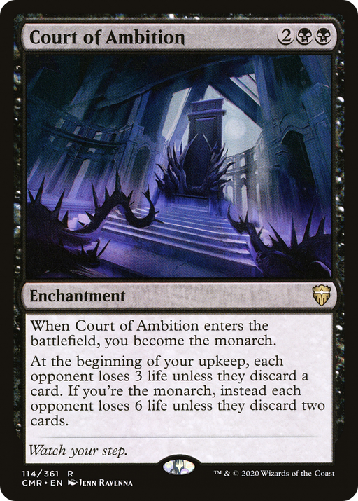Court of Ambition (CMR-114) [Commander Legends] MTG Single Wizards of the Coast