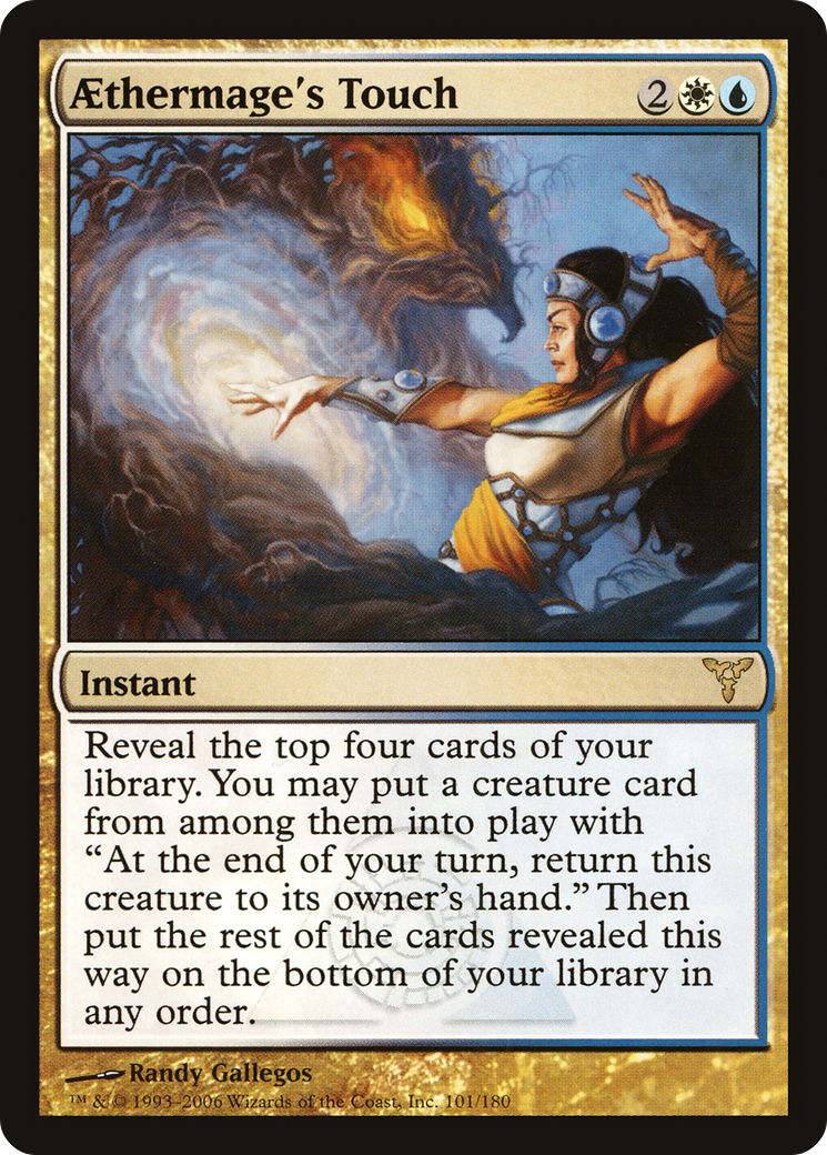 Aethermage's Touch (DIS-101) [Dissension] Foil MTG Single Wizards of the Coast