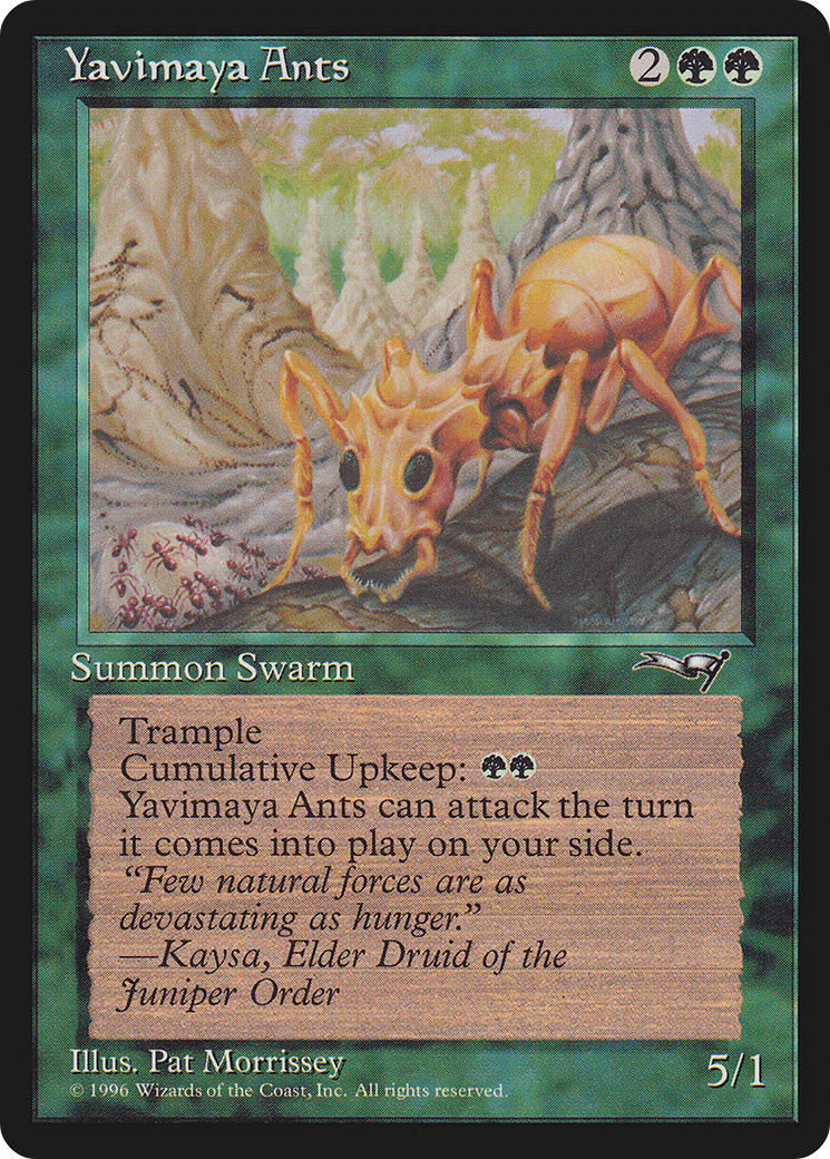 Yavimaya Ants (ALL-105) [Alliances] MTG Single Wizards of the Coast
