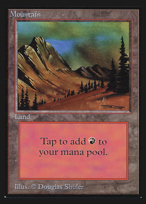 Mountain (IED-299) [Intl. Collectors' Edition] MTG Single Wizards of the Coast