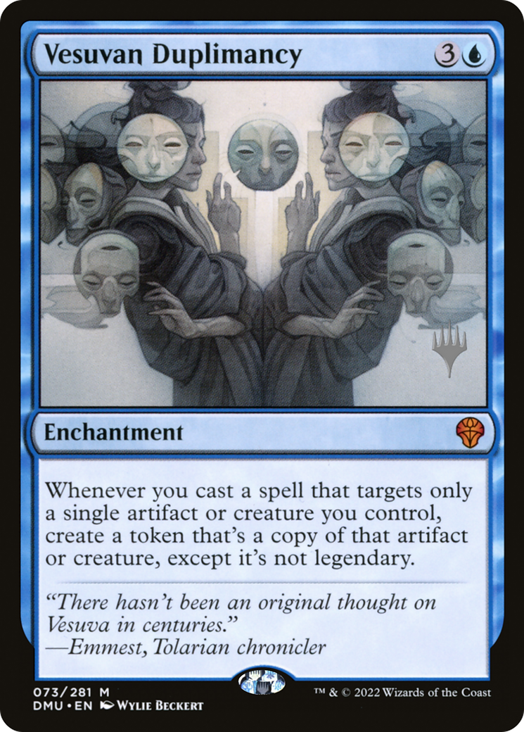 Vesuvan Duplimancy (PPDMU-073) [Dominaria United Promos] MTG Single Wizards of the Coast