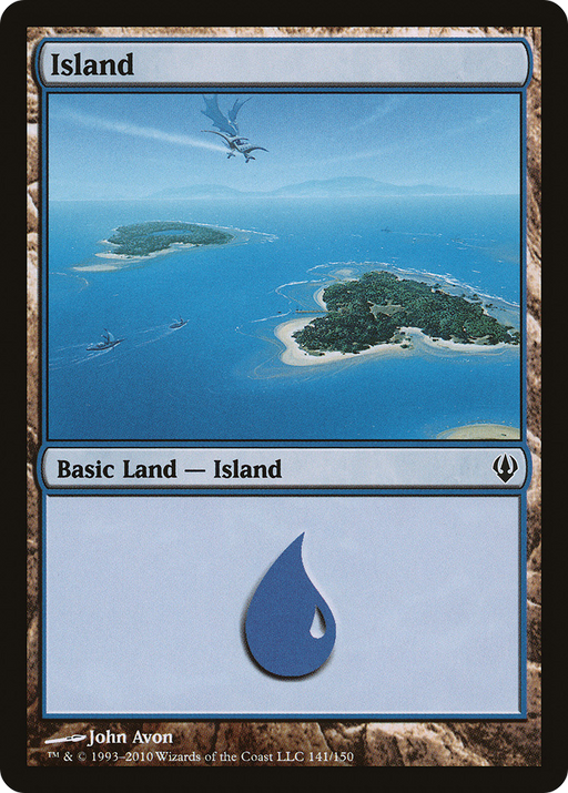 Island (141) (ARC-141) [Misc] Archenemy MTG Single Wizards of the Coast