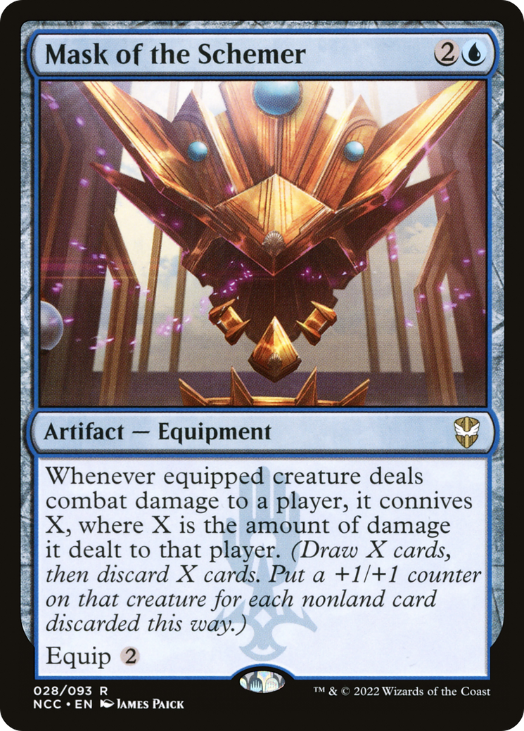 Mask of the Schemer (NCC-028) [New Capenna Commander] MTG Single Wizards of the Coast
