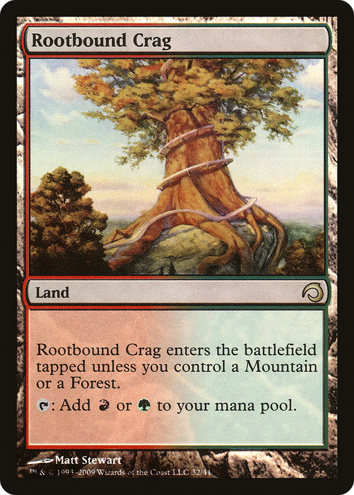 Rootbound Crag (PDS-032) [Misc] Premium Deck Series: Slivers Foil MTG Single Wizards of the Coast