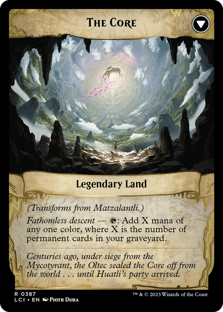 Matzalantli, the Great Door (LCI-387) [The Lost Caverns of Ixalan] (Extended Art) MTG Single Wizards of the Coast