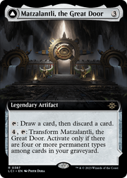 Matzalantli, the Great Door (LCI-387) [The Lost Caverns of Ixalan] (Extended Art) MTG Single Wizards of the Coast