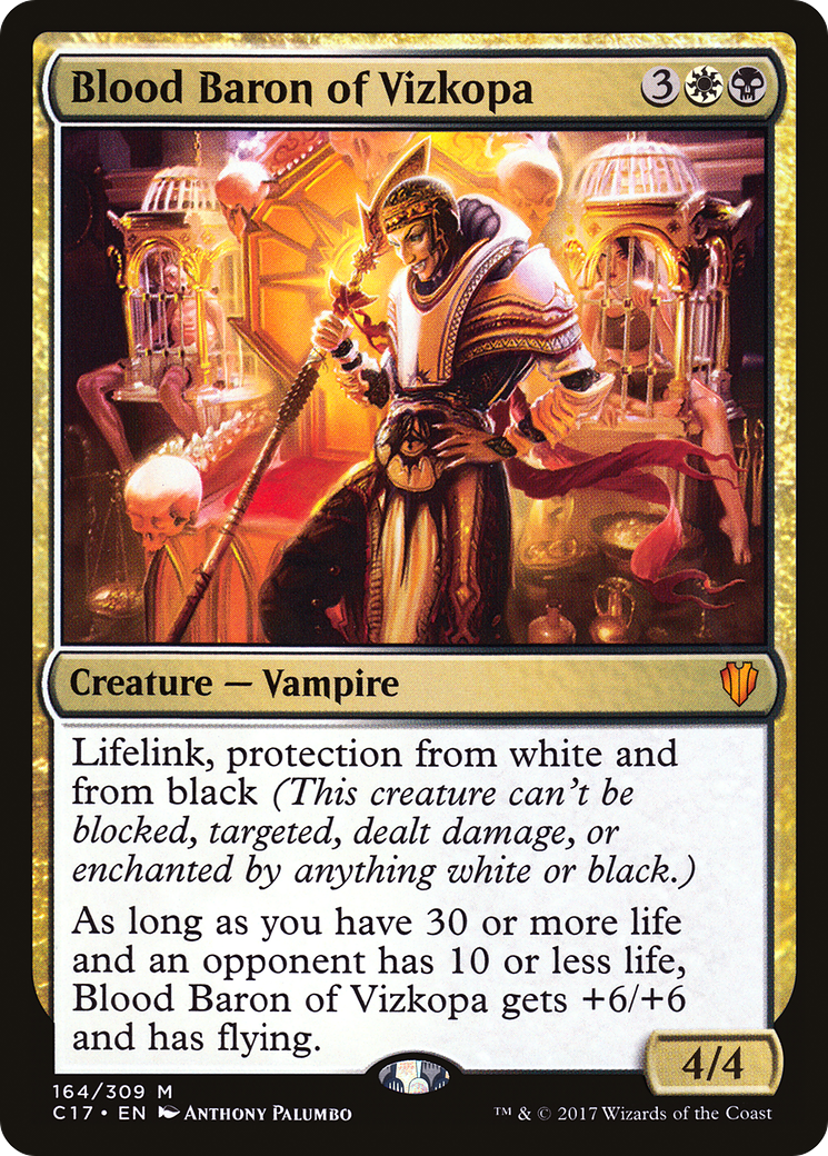 Blood Baron of Vizkopa (C17-164) [Commander 2017] MTG Single Wizards of the Coast