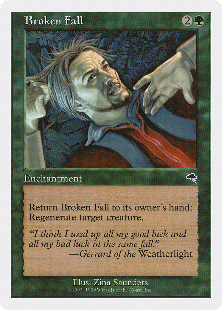 Broken Fall (BRB-010) [Misc] Battle Royale Box Set MTG Single Wizards of the Coast