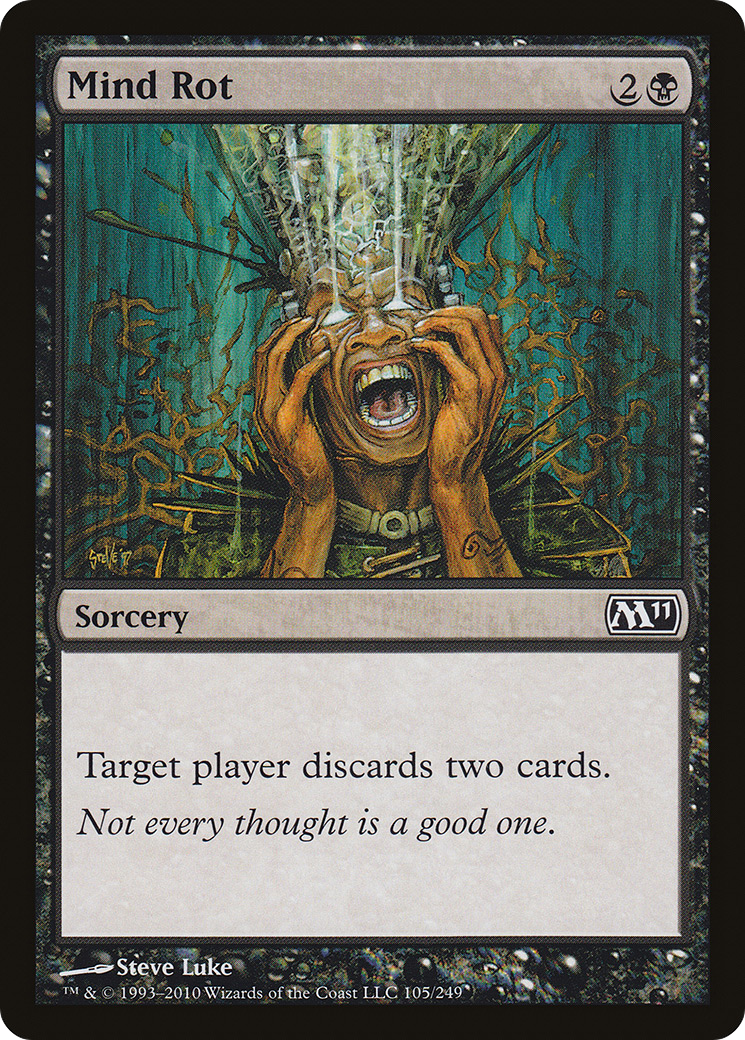 Mind Rot (M11-105) [Magic 2011] Foil MTG Single Wizards of the Coast