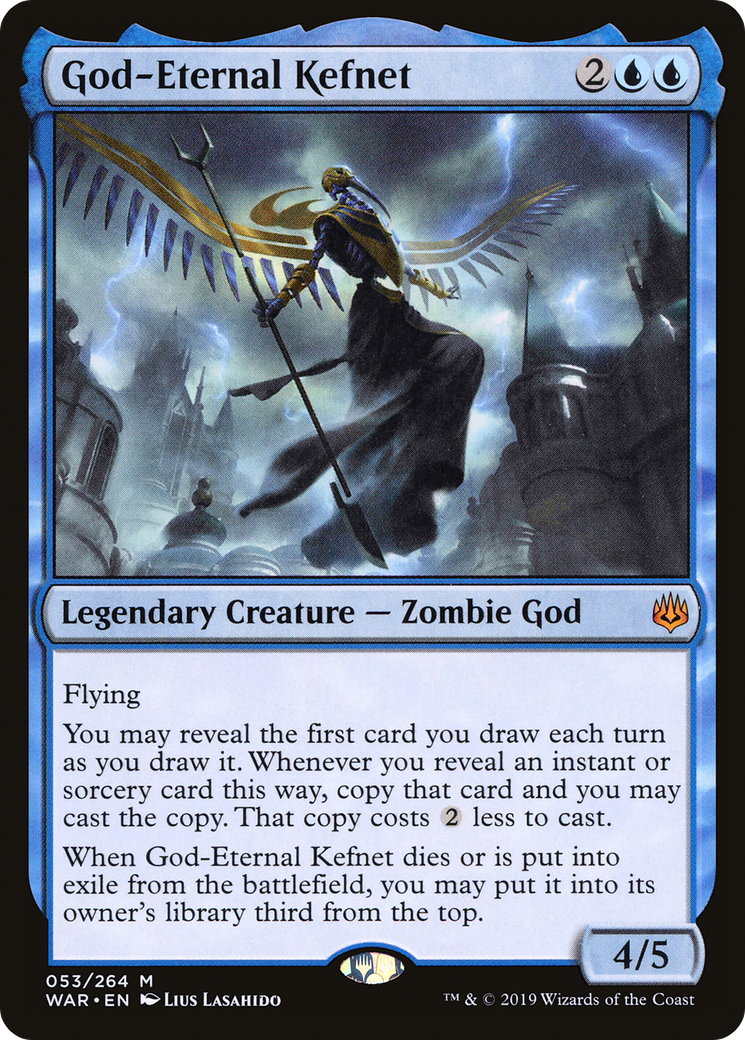 God-Eternal Kefnet (WAR-053) [War of the Spark] MTG Single Wizards of the Coast