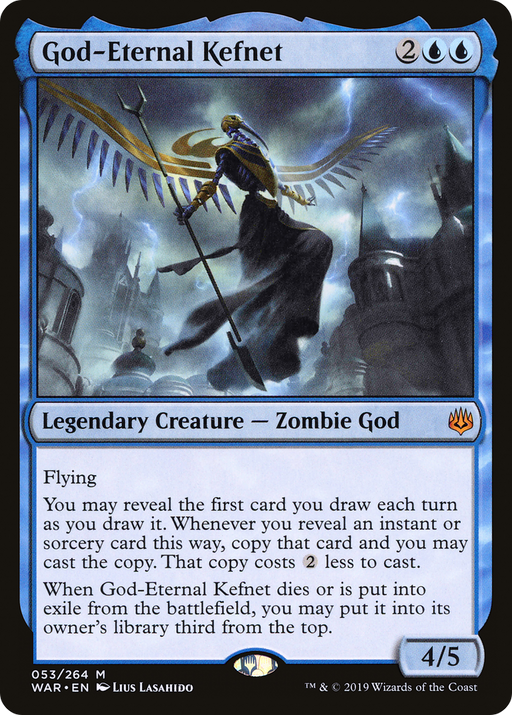 God-Eternal Kefnet (WAR-053) [War of the Spark] MTG Single Wizards of the Coast