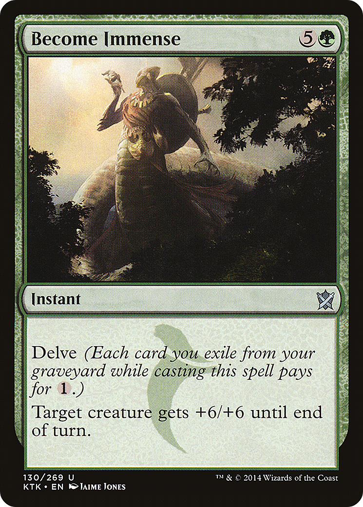 Become Immense (KTK-130) [Khans of Tarkir] Foil MTG Single Wizards of the Coast