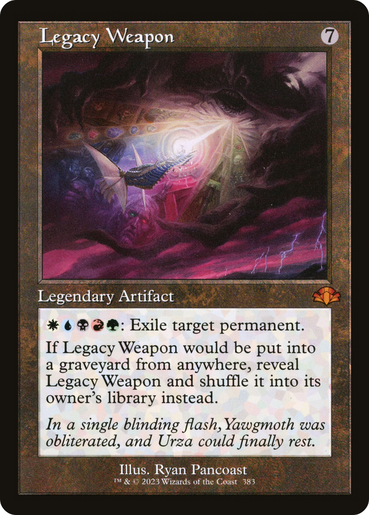 Legacy Weapon (DMR-383) [Dominaria Remastered] Foil MTG Single Wizards of the Coast