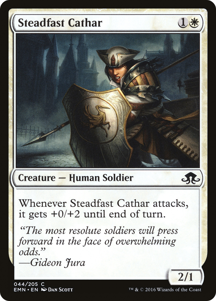 Steadfast Cathar (EMN-044) [Eldritch Moon] Foil MTG Single Wizards of the Coast