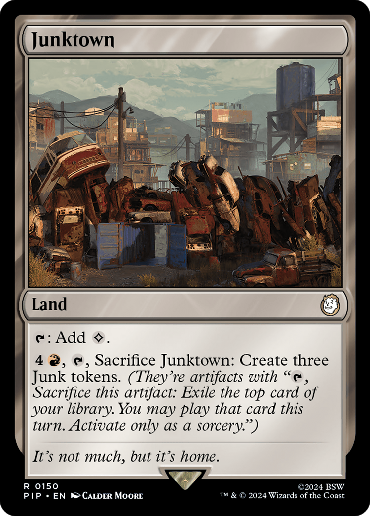 Junktown (PIP-150) [Fallout] MTG Single Wizards of the Coast