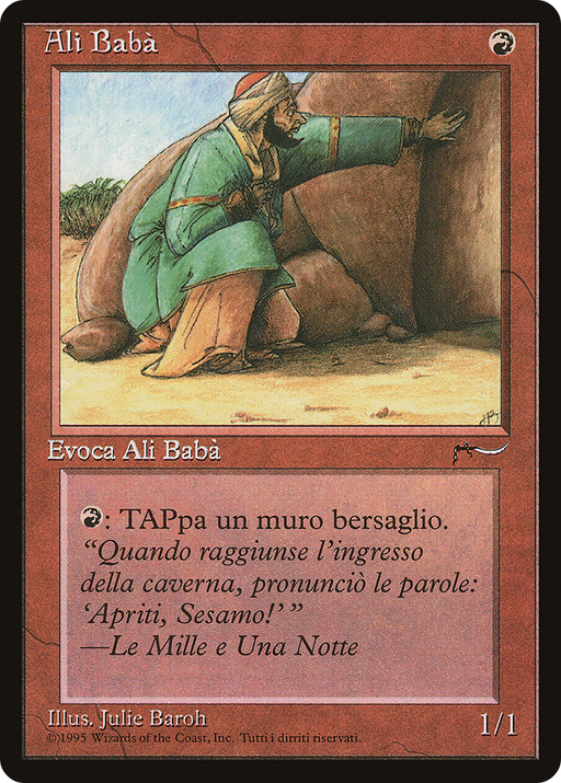 Ali Baba (Italian) (REN-) [Misc] Rinascimento MTG Single Wizards of the Coast