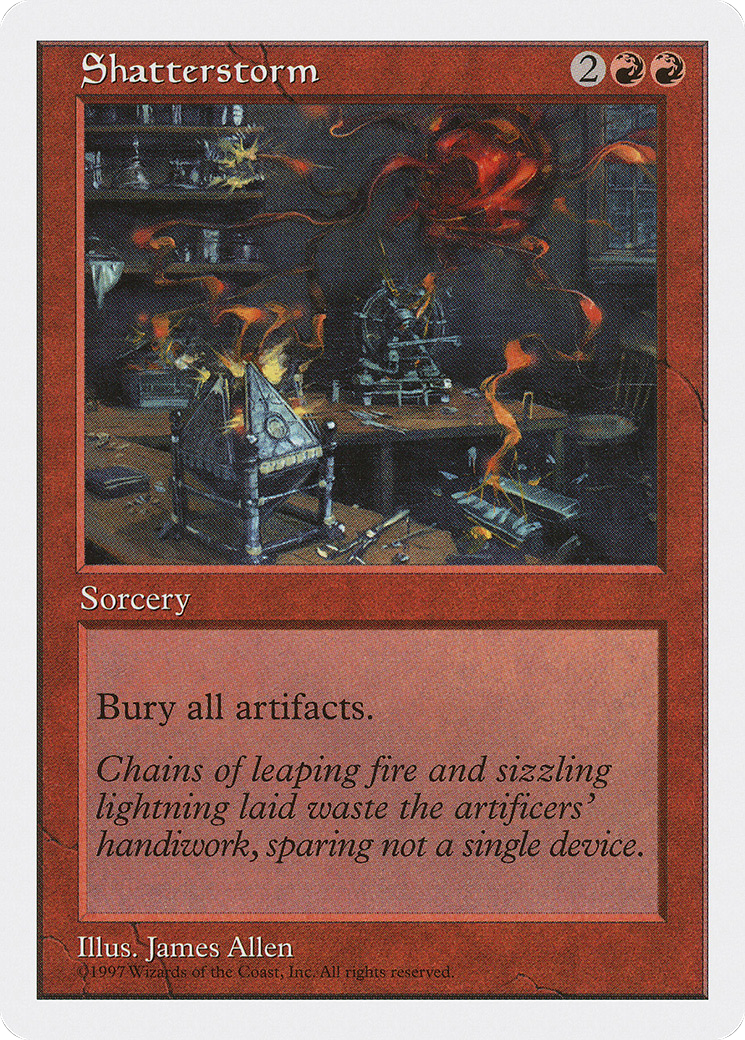 Shatterstorm (5ED-266) [Fifth Edition] MTG Single Wizards of the Coast