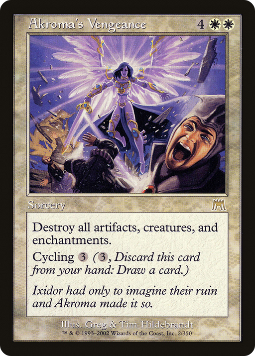 Akroma's Vengeance (ONS-002) [Onslaught] MTG Single Wizards of the Coast