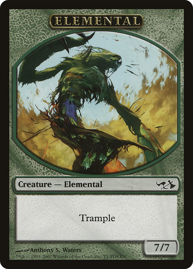 Elemental (EVG-0T1) [Misc] Duel Decks: Elves vs. Goblins Tokens MTG Single Wizards of the Coast