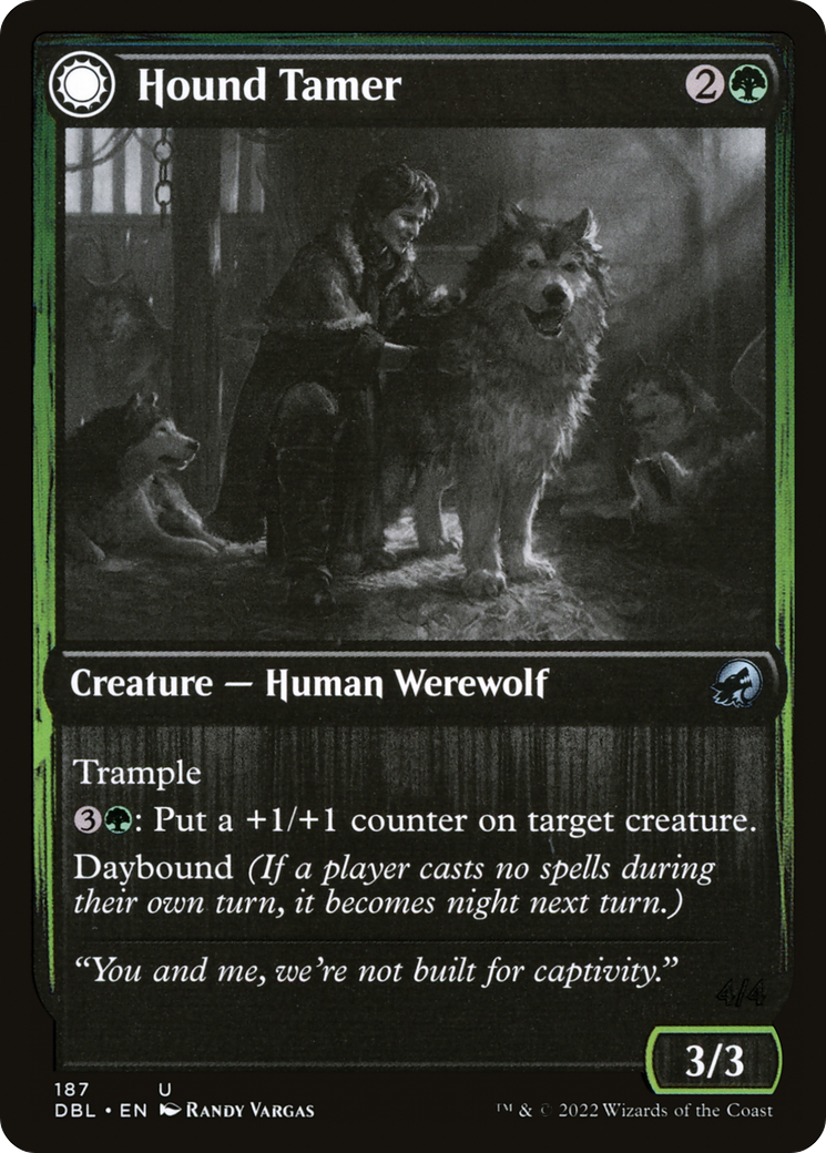 Hound Tamer (DBL-187) [Innistrad: Double Feature] Foil MTG Single Wizards of the Coast