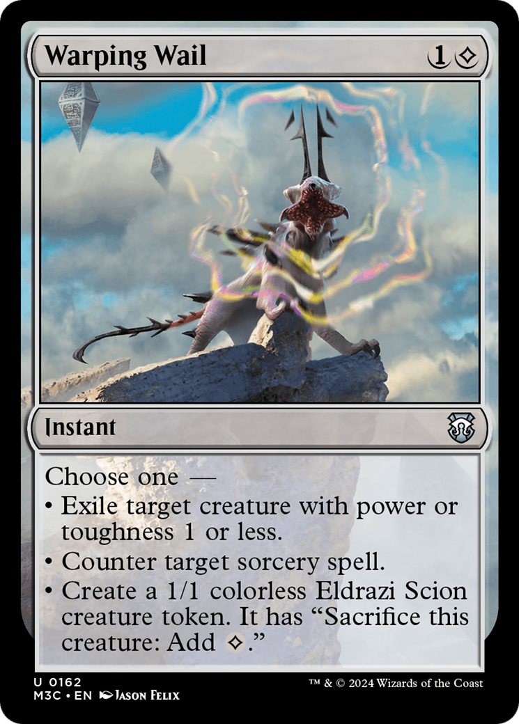 Warping Wail (M3C-162) [Modern Horizons 3 Commander] MTG Single Wizards of the Coast
