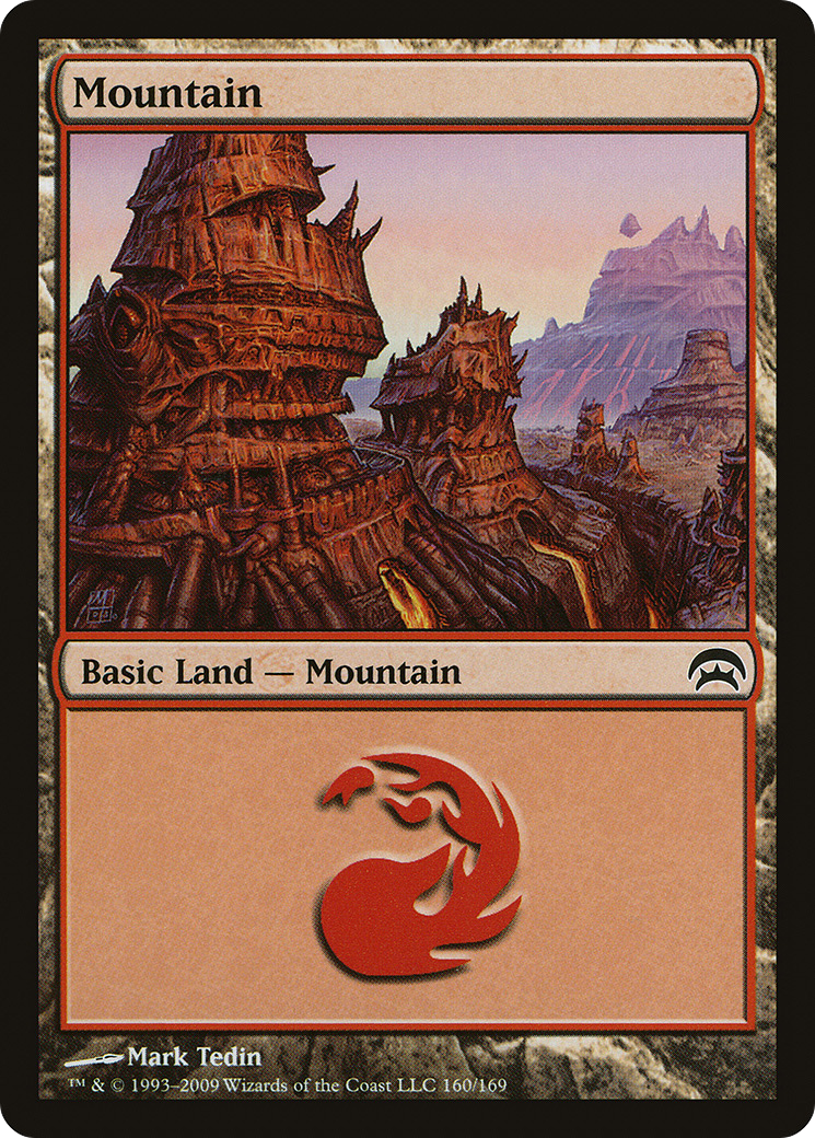 Mountain (HOP-160) [Misc] Planechase MTG Single Wizards of the Coast