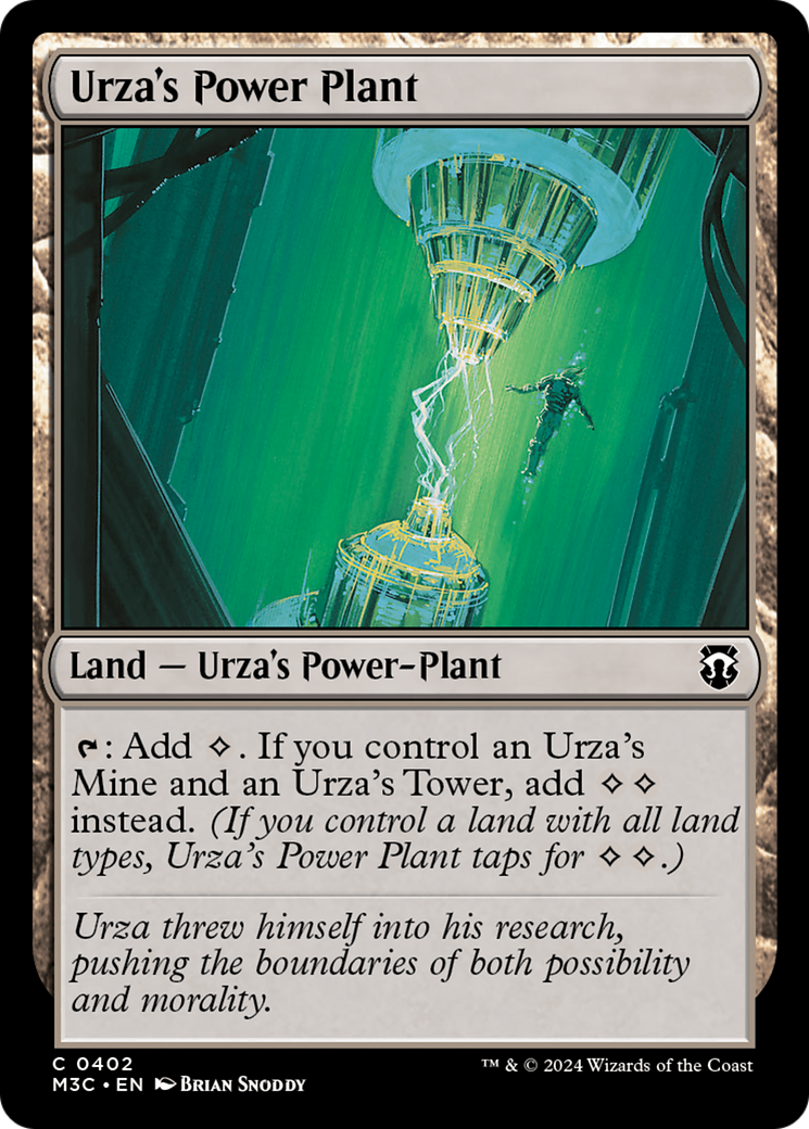 Urza's Power Plant (M3C-402) [Modern Horizons 3 Commander] MTG Single Wizards of the Coast
