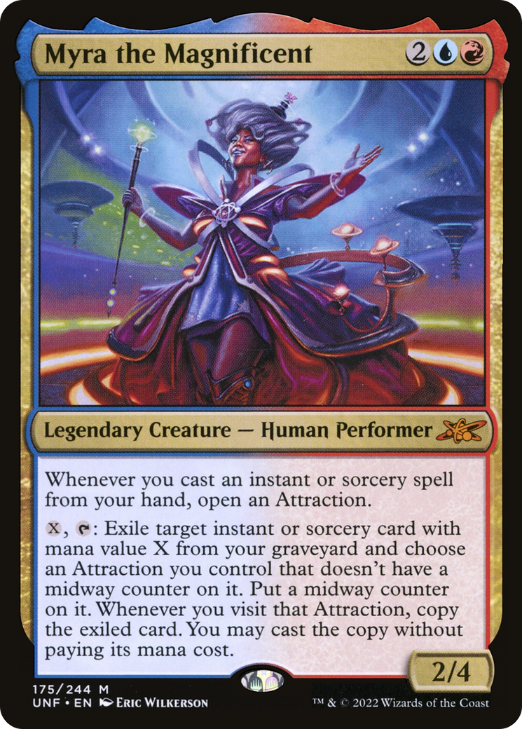 Myra the Magnificent (UNF-175) [Unfinity] MTG Single Wizards of the Coast
