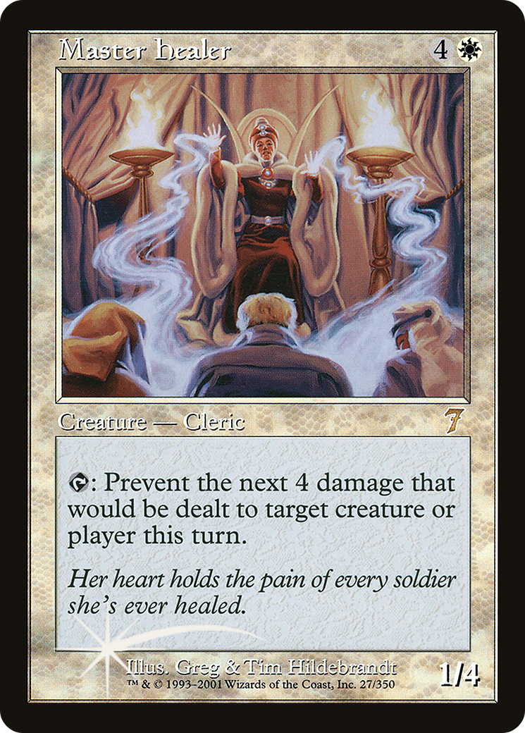 Master Healer (7ED-027) [7th Edition] Foil MTG Single Wizards of the Coast