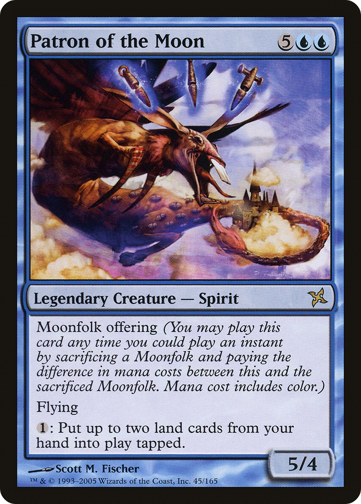 Patron of the Moon (BOK-045) [Betrayers of Kamigawa] Foil MTG Single Wizards of the Coast