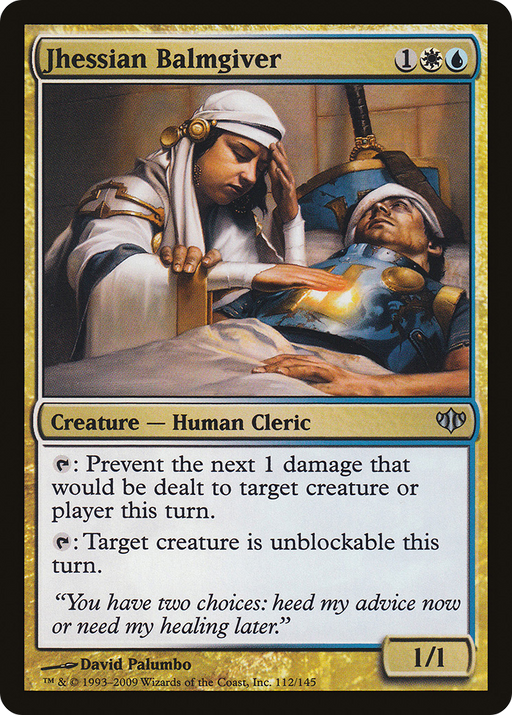 Jhessian Balmgiver (CON-112) [Conflux] MTG Single Wizards of the Coast