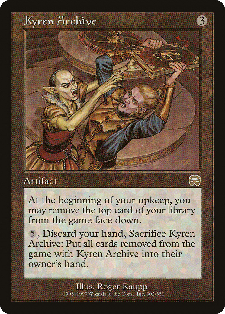 Kyren Archive (MMQ-302) [Mercadian Masques] Foil MTG Single Wizards of the Coast