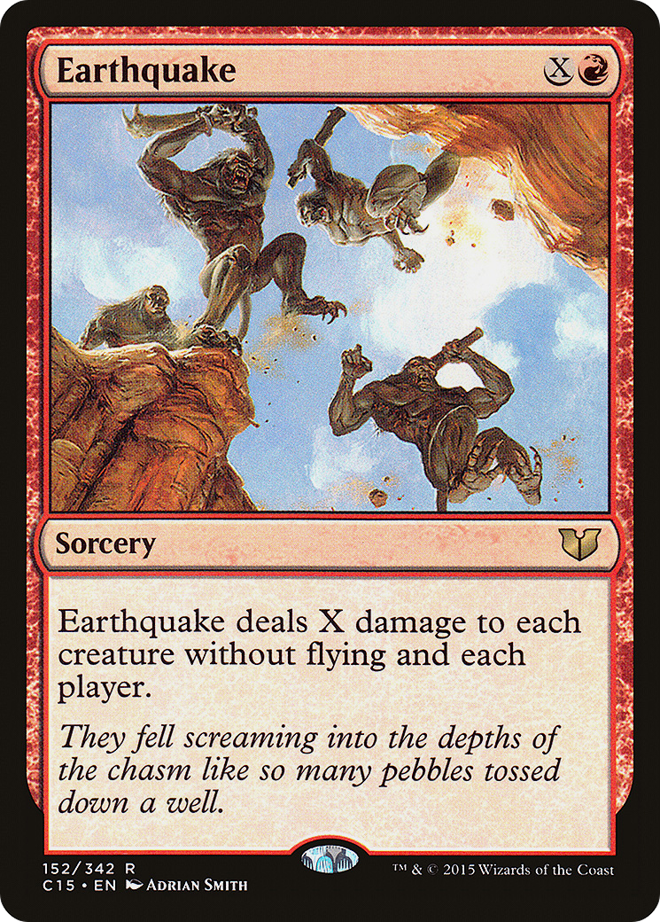 Earthquake (C15-152) [Commander 2015] MTG Single Wizards of the Coast