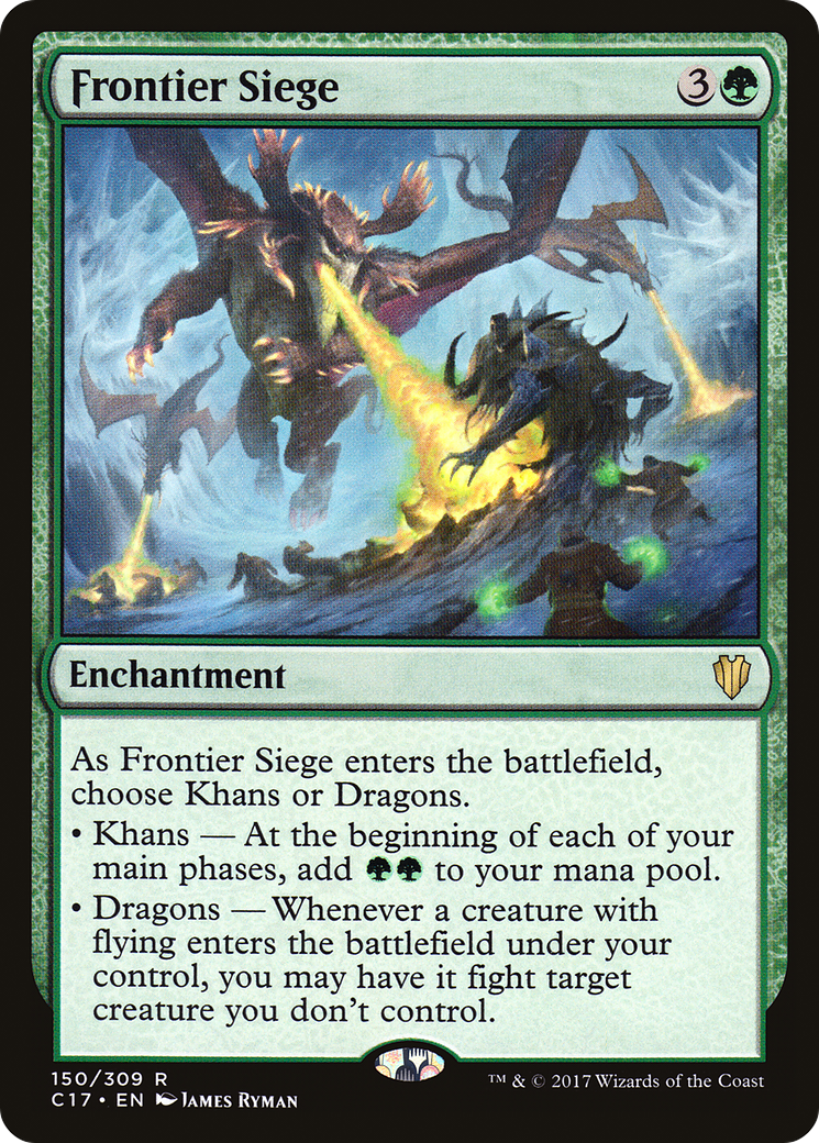 Frontier Siege (C17-150) [Commander 2017] MTG Single Wizards of the Coast